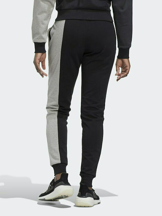 Adidas Essentials Colorblock Herren-Sweatpants Black/Grey