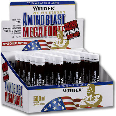 Weider Amino Blast Mega Forte 20x25ml Apple-Cherry