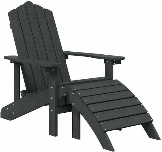 Garten- und Outdoor-Möbelsets für kleinen Raum 3 Stück Anthrazit