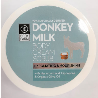 Bodyfarm Donkey Milk Body Cream Scrub 200ml