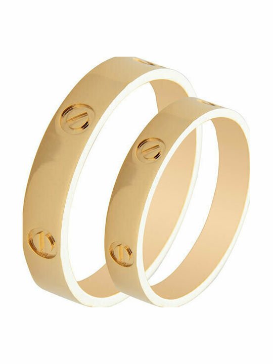 Maschio Femmina Famous In Love TMF-91 Eheringe aus 14K Gold Maschio Femmina Famous In Love TMF-91 Eheringe aus 14K Gold