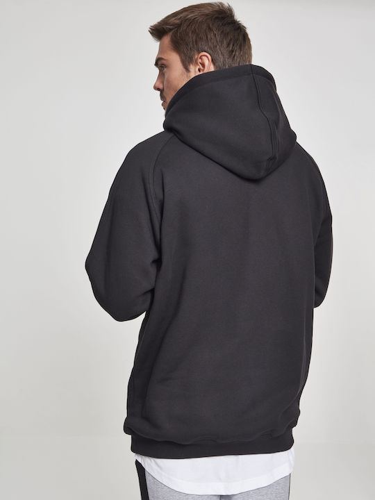 Urban Classics TB282 Men's Sweatshirt with Hood and Pockets Black