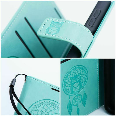 Forcell Mezzo Synthetic Leather Wallet Dreamcatcher Green (Redmi 10C)