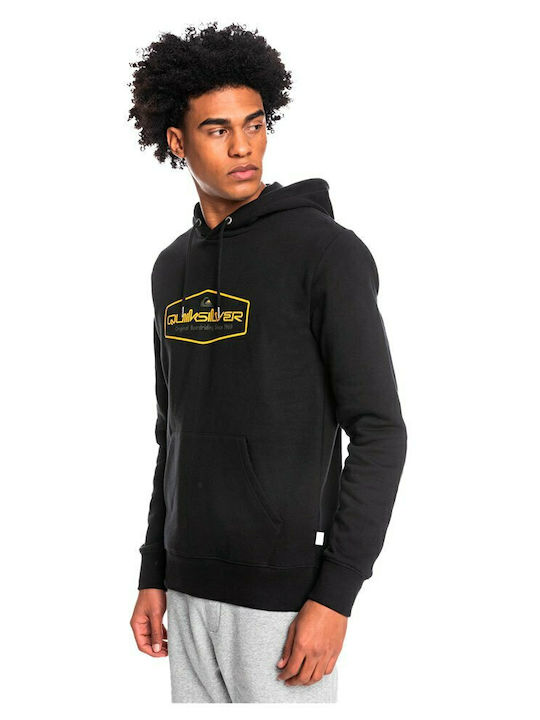 Omni Lockup Sweatshirt with Hood Black