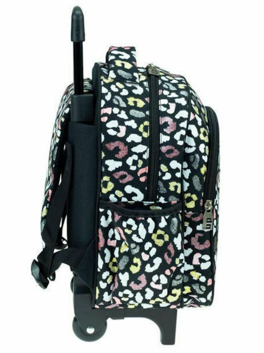 Back Me Up Unicorn Princess School Bag Trolley Kindergarten in Black color