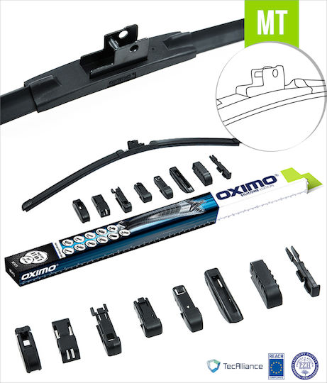 Oximo MT Lamelă Ștergător Auto Lungime Ștergător Șofer 610mm Pentru Citroen C1 / C3