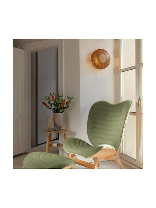 Umage Clava Up Φωτιστικό Τοίχου Oak 35x16.4εκ.