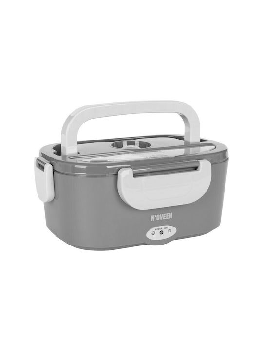N'Oveen Plastic Electric & Thermo Lunch Box Grey 500ml
