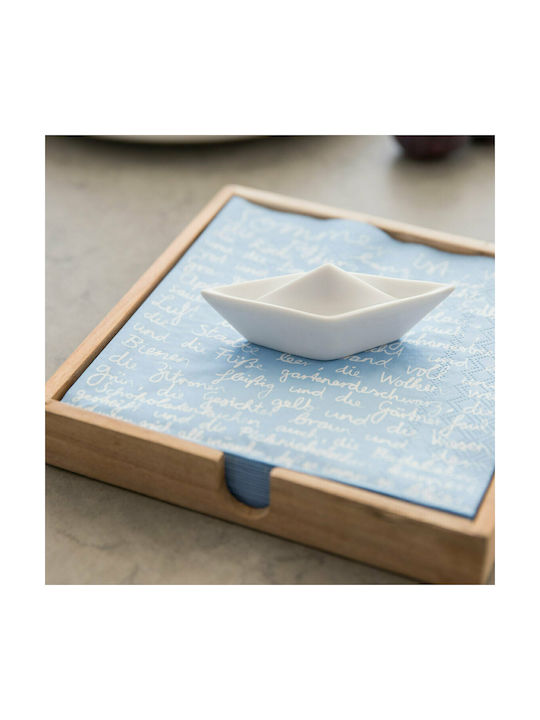 Raeder Boat Serviettenhalter Braun 18x18cm 0012960