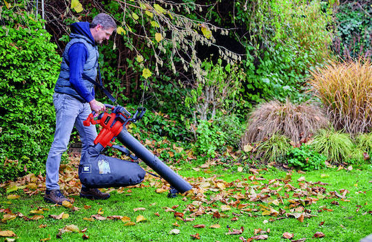 Einhell Wiederaufladbarer Φυσητήρας GE-CL 36/230 Li E-Solo Laubbläser / Sauger Handheld Akku 36V Solo mit Lautstärkeregelung & Maximaler Luftgeschwindigkeit 230km/h