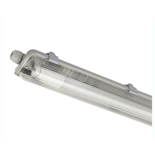 123led Lichtleiste TLarmatuur mit 1 Platz für LED-Lampe 22W 150cm