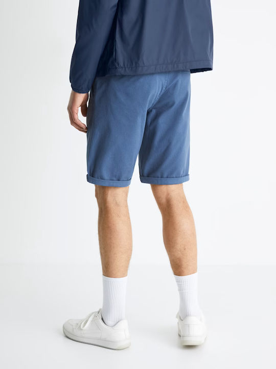 Celio Sportliche Herrenshorts Bleu