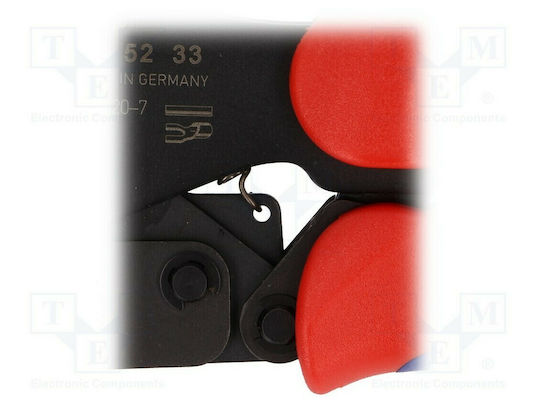 Knipex Preciforce Πρέσα Ακροδεκτών Διατομής 0.5 - 10mm² PreciForce (Μήκος 220mm)