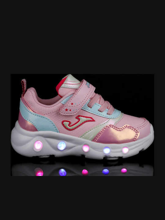 Star Παιδικά Sneakers με Σκρατς Ροζ