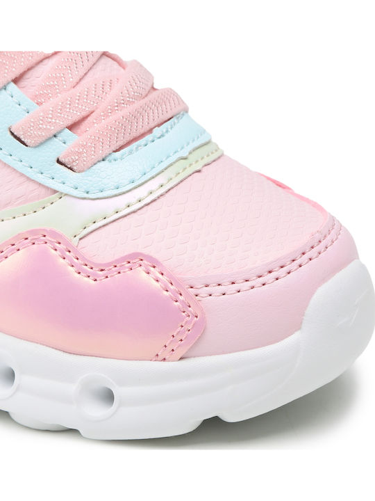 Star Παιδικά Sneakers με Σκρατς Ροζ