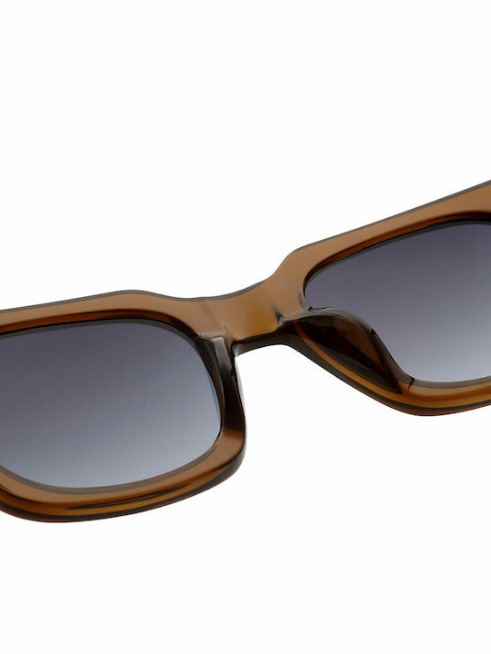 A.Kjaerbede Nancy Unisex Sunglasses with Plastic Frame Smoke KL1912-16