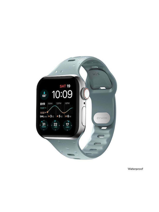 Nomad Sport Slim Strap Silicone with Pin Glacier Blue (Apple Watch 38/40/41/42mm) NM01139485