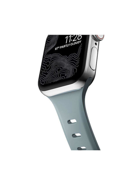 Nomad Sport Slim Strap Silicone with Pin Glacier Blue (Apple Watch 38/40/41/42mm) NM01139485
