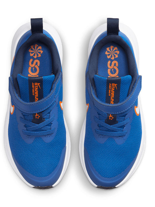 Star Runner 3 Αθλητικά Παιδικά Παπούτσια Running με Σκρατς Game Royal / Midnight Navy / Safety Orange / White