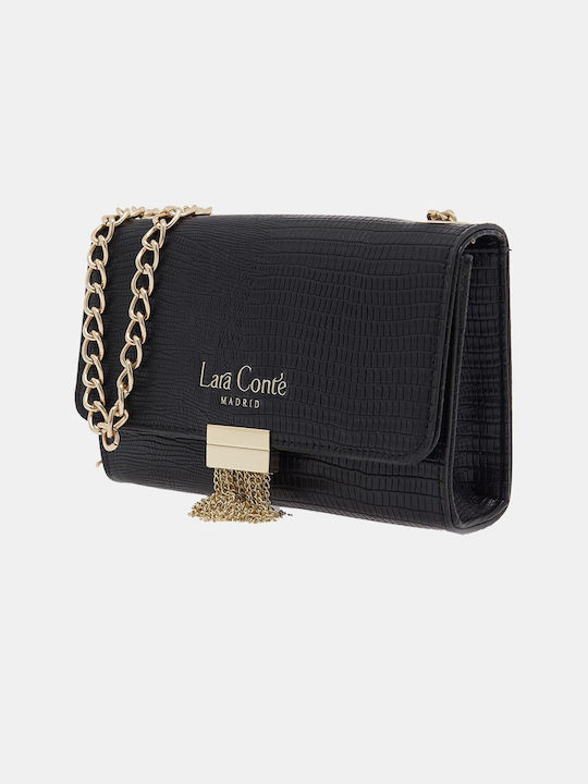 Lara Conte Madrid Women's Bag Shoulder Black