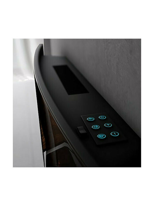 Cecotec Ready Warm 3500 Montat pe perete Șemineu electric 2000W 60x21cm Negru