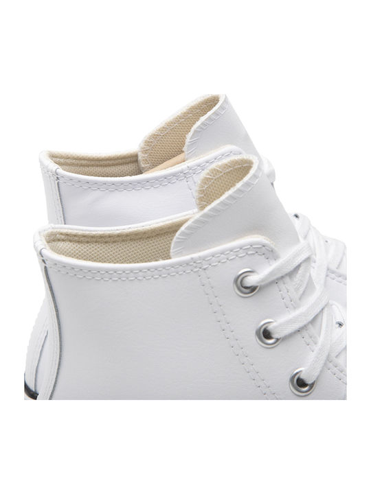 Chuck Taylor All Star Παιδικά Sneakers High Λευκά