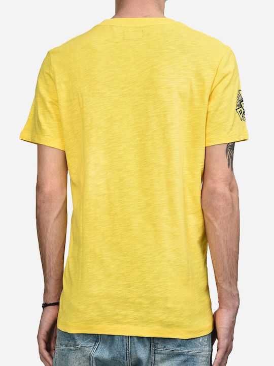 Superdry Ovin Men's Short Sleeve T-shirt Yellow