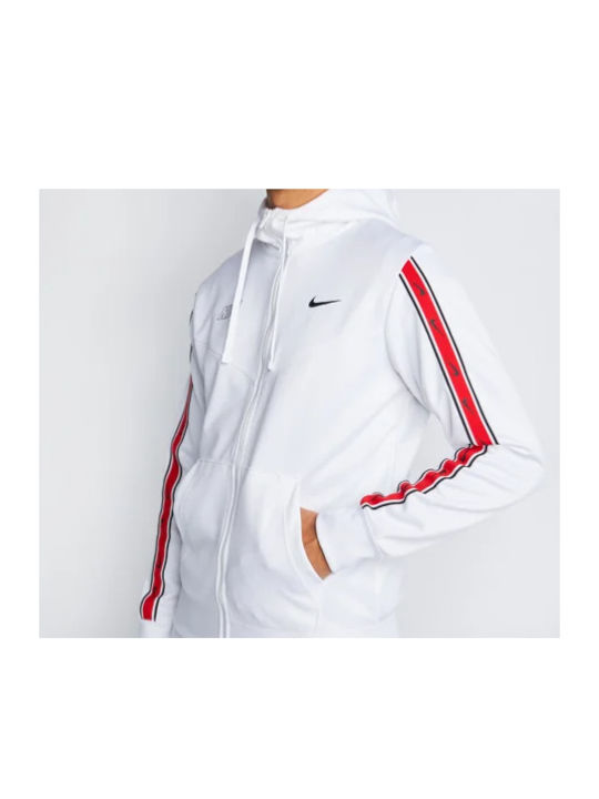Swoosh Hanorac cu Glugă Alb
