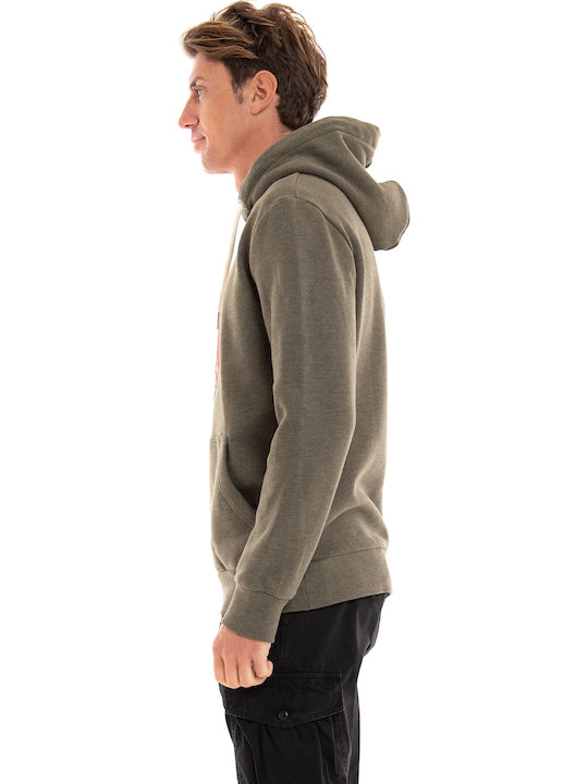M D2 Sweatshirt with Hood Khaki