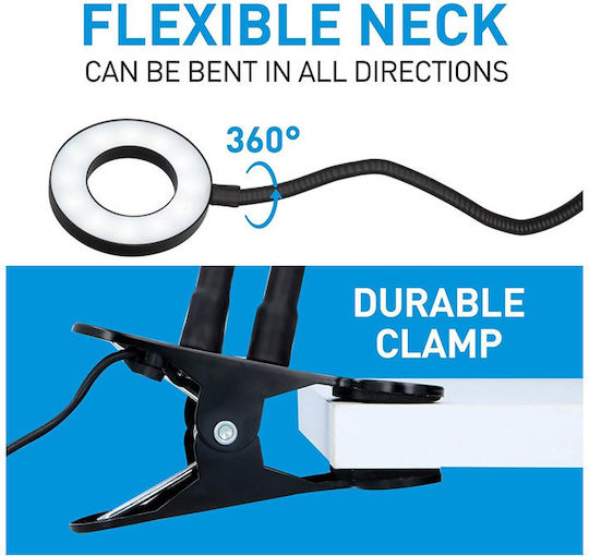 Grundig Ringlicht 9cm mit Handyhalter