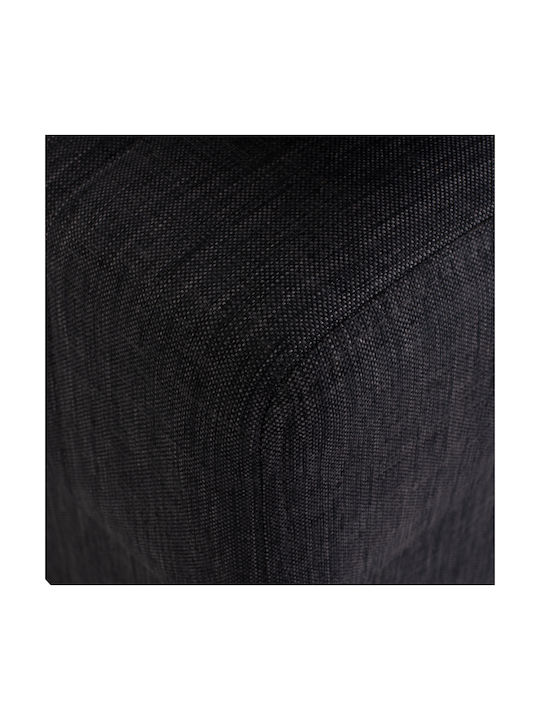 Andri Dreisitzer Sofa Sofa mit Stauraum Dark grey 180x72x77cm