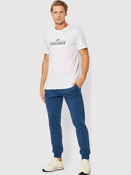Pantaloni de trening cu Elastic Albastru