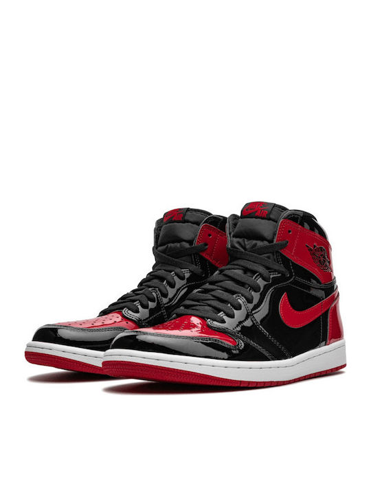 Air  1 Retro High OG Boots Black / White / Varsity Red