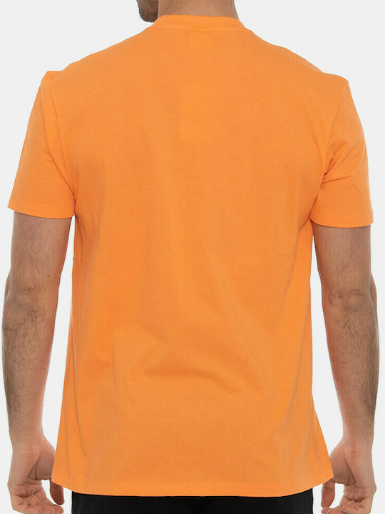 Russell Athletic Herren T-Shirt Kurzarm Orange