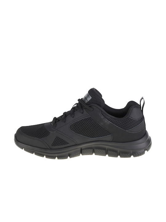 Skechers Track Syntac Bărbați Sneakers Negre