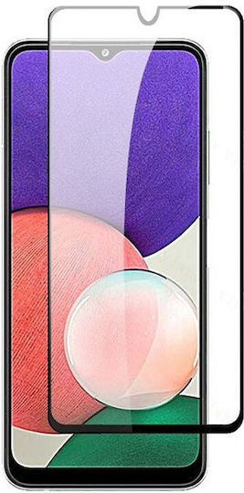 Full Glue Full Face Tempered Glass Μαύρο (Galaxy A22 5G)