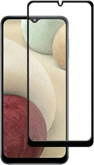 Пълно лепило Закалено стъкло за цялото лице Черен (Galaxy A12)
