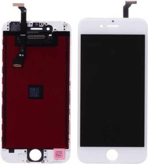 Екран Type A със Сензорен Механизъм за iPhone 6 Плюс (Бял)