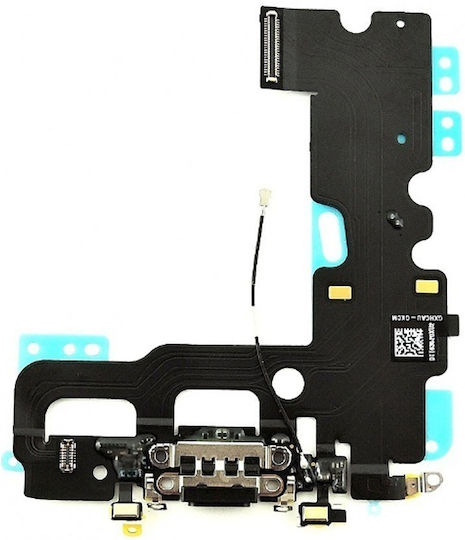 Flex Cable with Charging port in White colour for iPhone 8