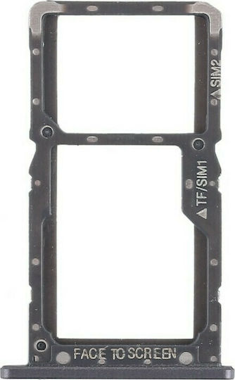 Sim Card Slot Black Pocophone F1