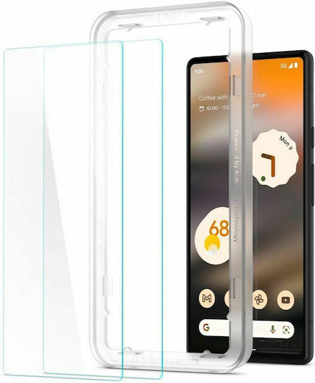 Spigen AlignMaster GLAS.tR Tempered Glass 2τμχ (Google Pixel 6a)