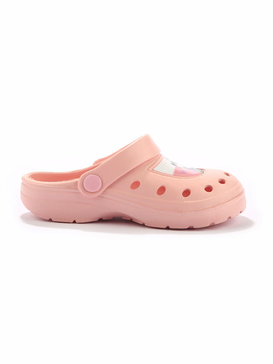 Bubble Bobble Kids Children's Beach Clogs Pink