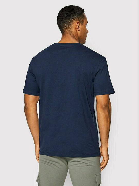 Jack & Jones Men's Short Sleeve T-shirt Navy Blue