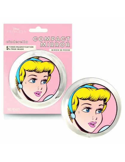 Mad Beauty Καθρέπτης Μακιγιάζ Τσάντας Disney Pop Princess Ροζ