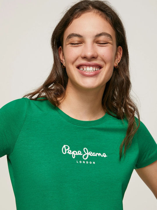 New Virgina Women's T-shirt Green
