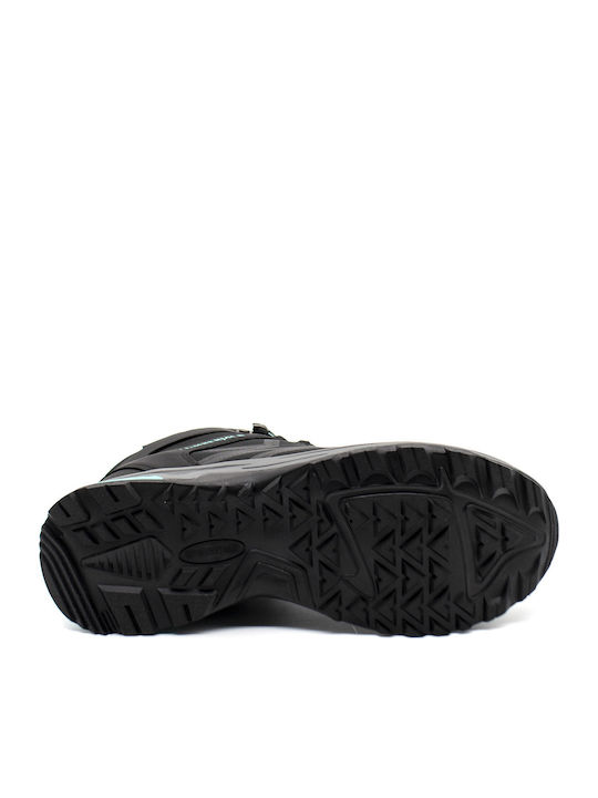 Lumberjack Stowe Damen Wanderschuhe Schwarz