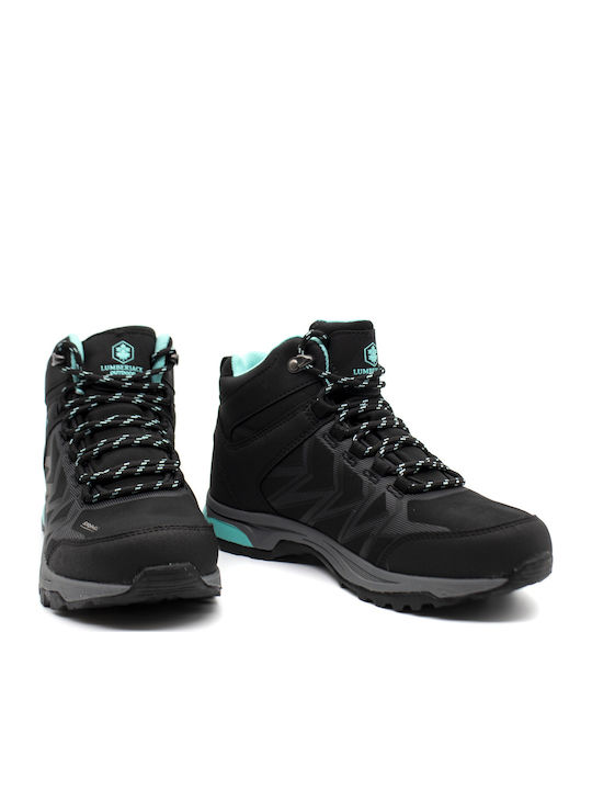 Lumberjack Stowe Damen Wanderschuhe Schwarz