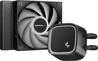 Deepcool LE300 Marrs Υδρόψυξη Επεξεργαστή Μονού Ανεμιστήρα 120mm για Socket AM4/AM5/1700/1200/115x με Πράσινο Φωτισμό