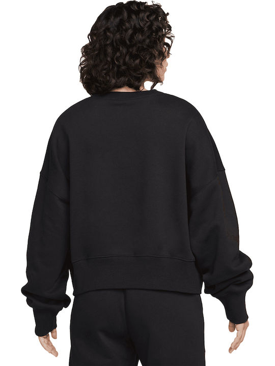 Long Women's Sweatshirt Black