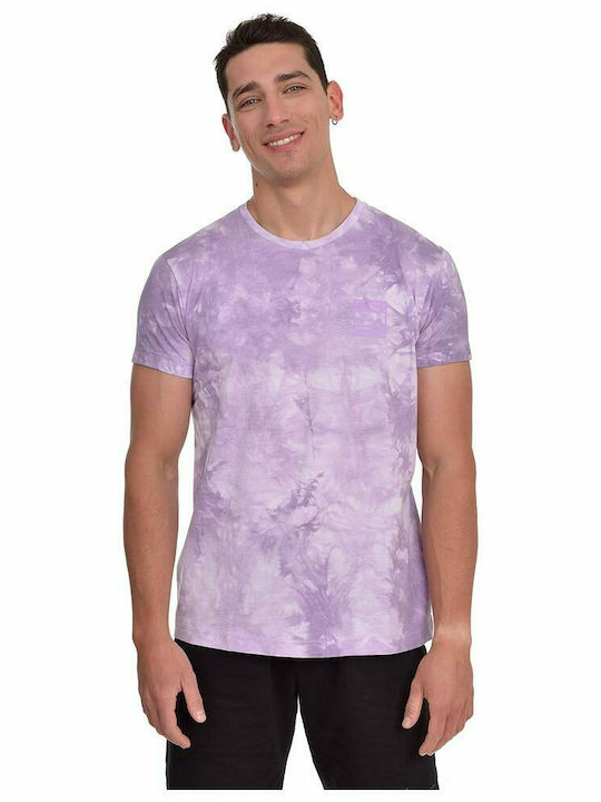 Target T-shirt Bărbătesc cu Mânecă Scurtă Violet